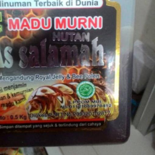 

➳ Assalamah Hutan 500 gram Plus Royal Jelly dan bee Pollen ۩