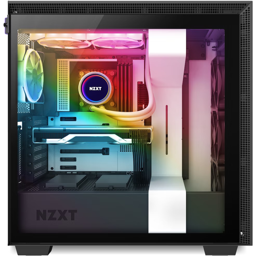 NZXT Kraken X53 RGB | 240mm AIO Liquid CPU Cooler with RGB Black/White