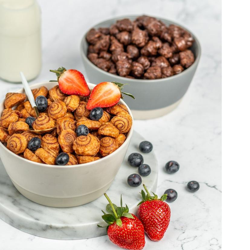 

➫ PREMIUM Cinnamon Crunch Cereal MISOL- Snack atau sereal dgn fresh milk ✻