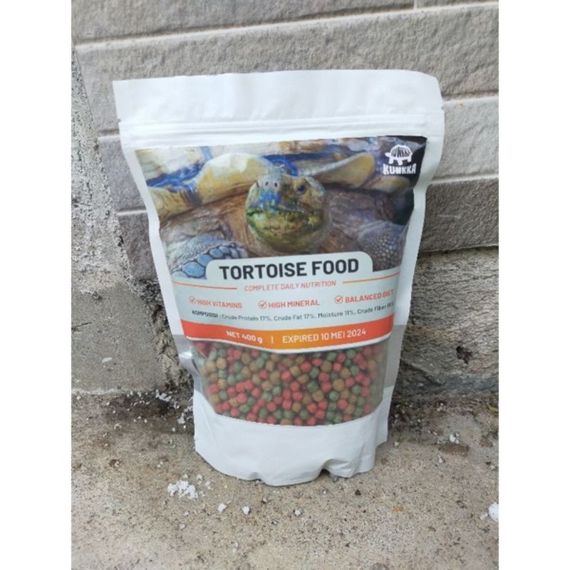 Kunkka Tortoise Food 400gr makanan kura