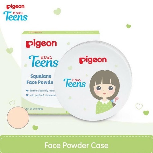 PIGEON TEENS Squalane Face Powder 12Gr / Bedak Tabur Tahan Lama