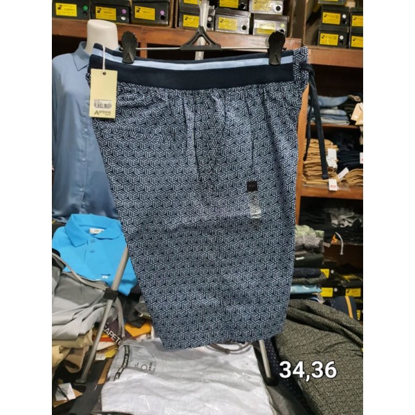 Celana Pendek Woven Motif Sepeda Arizona Jeans Full tag n badroll
