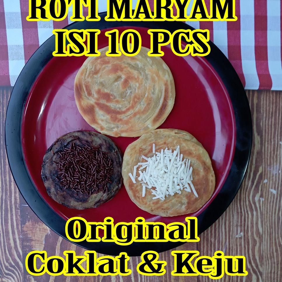 

RealPict Roti Maryam Original Coklat Keju Isi 10 Pcs Zilky Frozen Cane Canai Mariam Mariyam Prata Pratha Paratha Parata Pipih Flat Bread Beku Konde Tawar Kenyang Bukan Isi 5 20 Murah