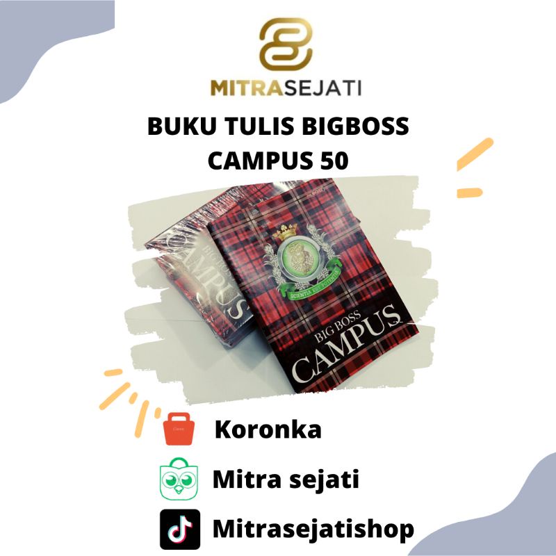 

BUKU TULIS BIGBOSS 50