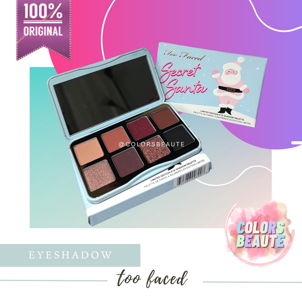 Too Faced Mini Secret Santa Eyeshadow Palette