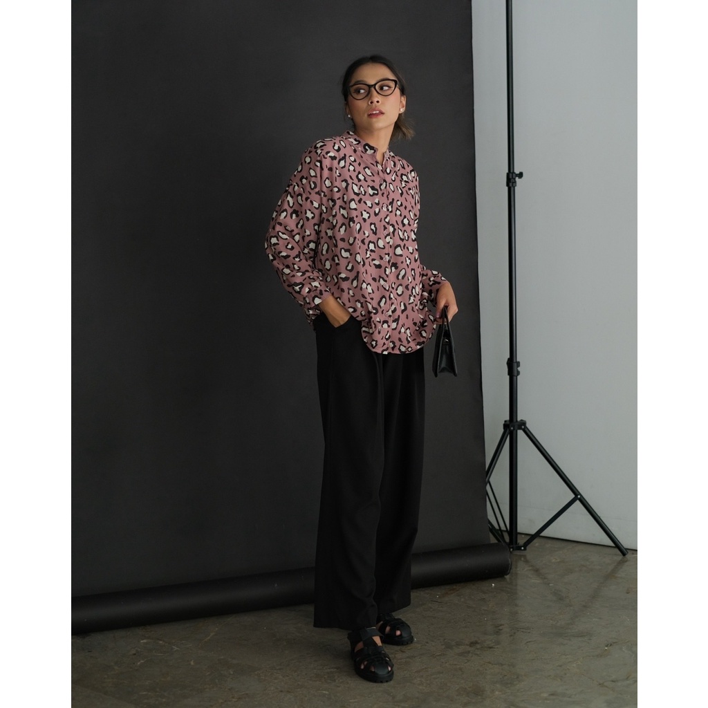 Myrubylicious NOLEN SHIRT KODE DY2502 | SHIRT | KEMEJA WANITA | KEMEJA LENGAN PANJANG | KEMEJA MOTIF