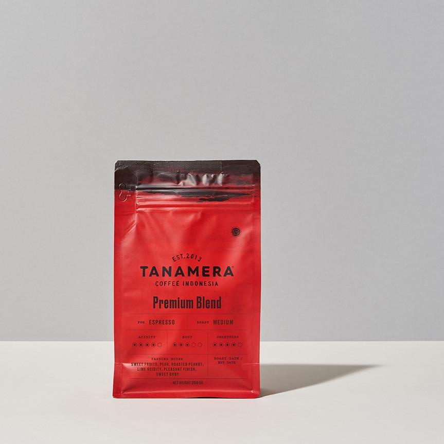 

✵ Kopi Arabika Tanamera Coffee Premium Blend 250 Gr ♧