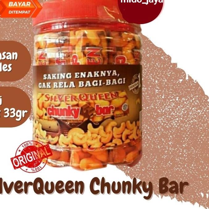 

❅ Silver queen chunky bar ✺