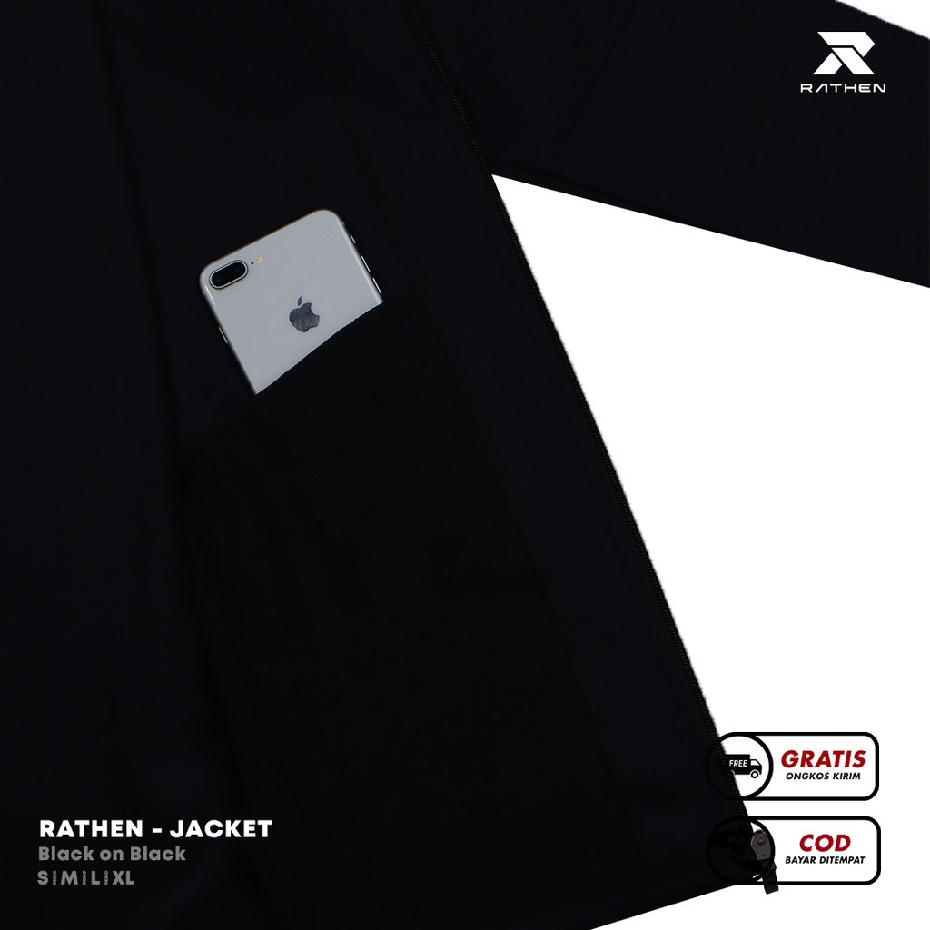 RATHEN - Anthem Jacket R23 Black on Black