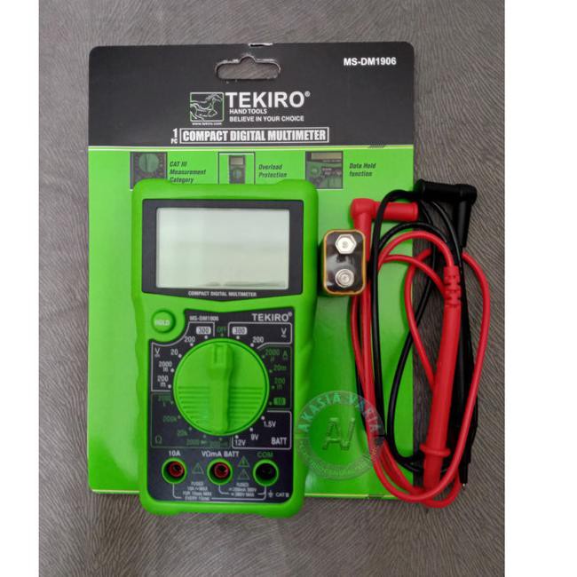 TEKIRO-COMPACT DIGITAL MULTIMETER / TES AKI