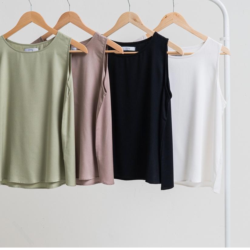 ➣ ANSSY - Asa Tank Top - Inner Tanpa Lengan ➵