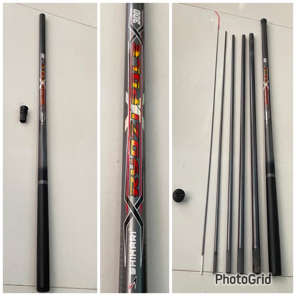 Joran Tegek Murah 180cm - 300cm Shikari Ryozi Material Fiber