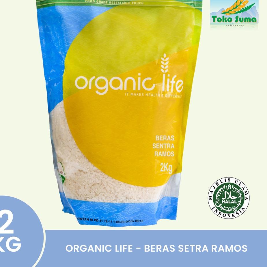 

✸ Organic Life Beras Setra Ramos 2KG ➣