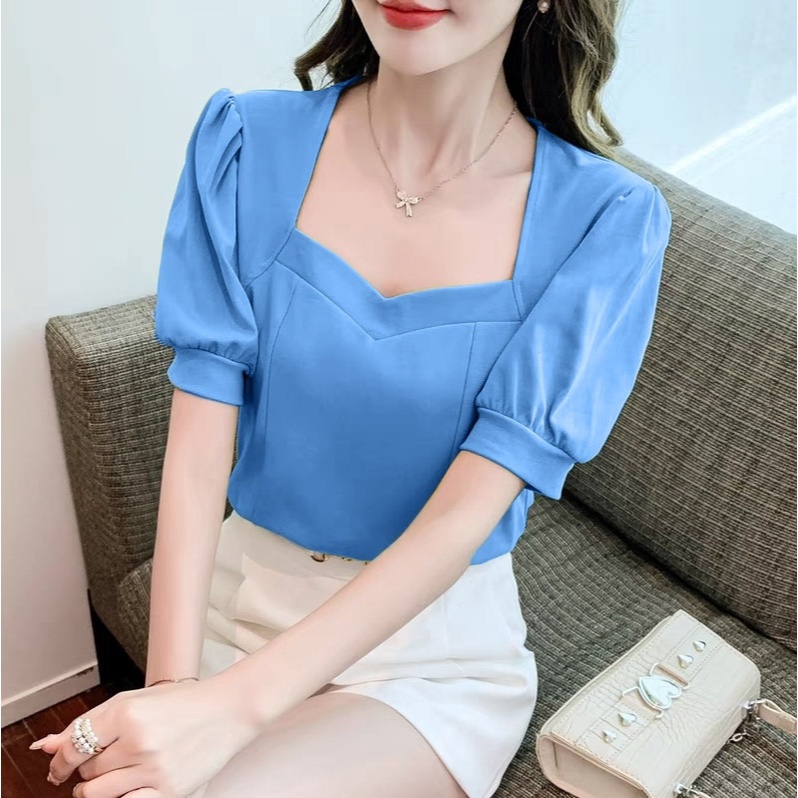 FWG - BLOUSE MIRA / ATASAN WANITA KEKINIAN / BLOUSE / BAJU WANITA / BLOUSE KOREA STYLE / ATASAN BARU