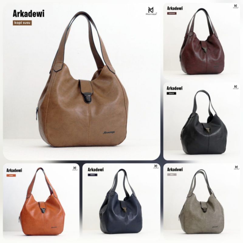 Tas Bahu/Selempang Wanita, Kulit Premium Arkadewi By Moonzaya