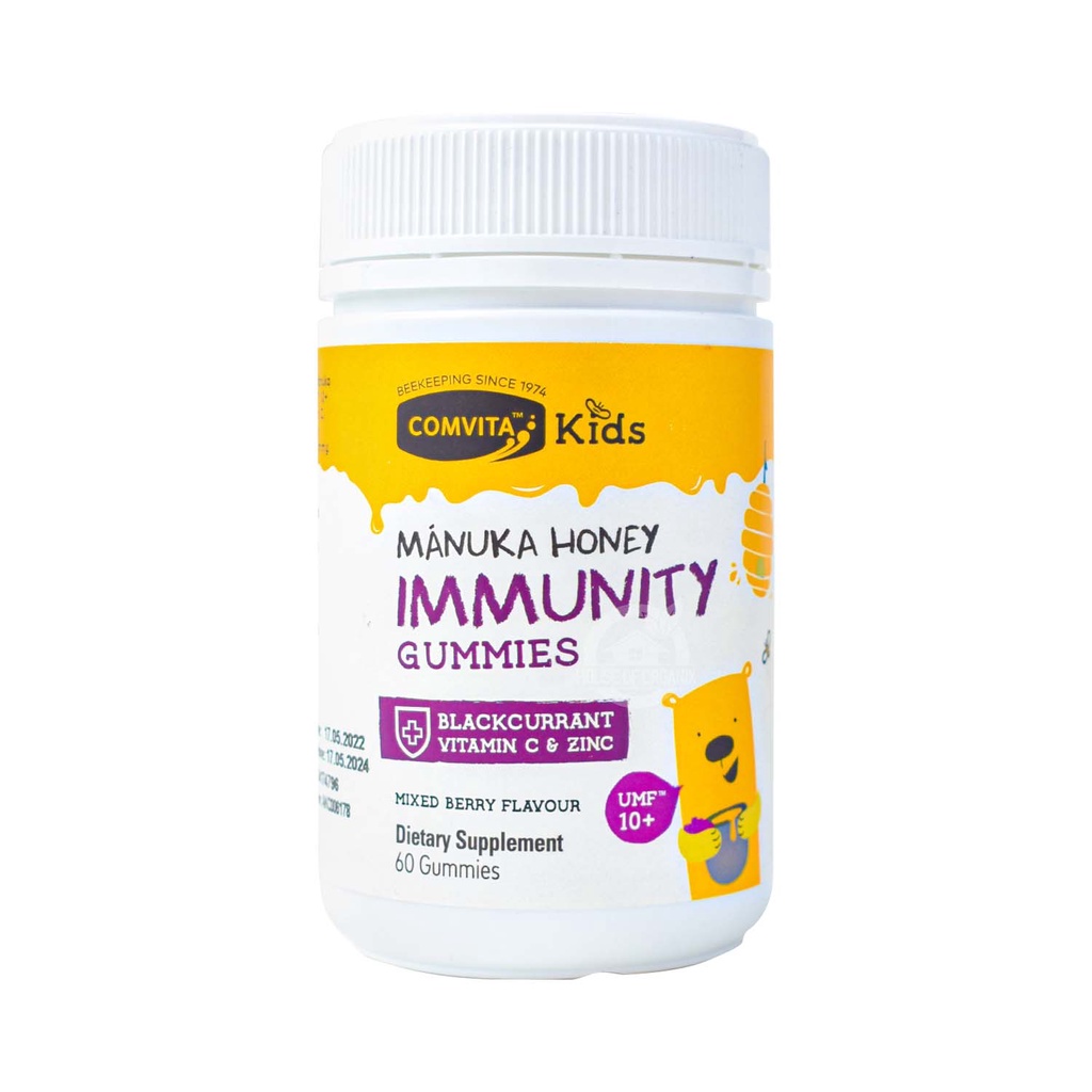 Comvita Kids Manuka Honey Immunity Gummies With UMF 10+
