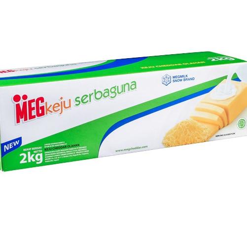 

☚ Keju MEG CHEDDAR Serbaguna 2 KG cheese ▼