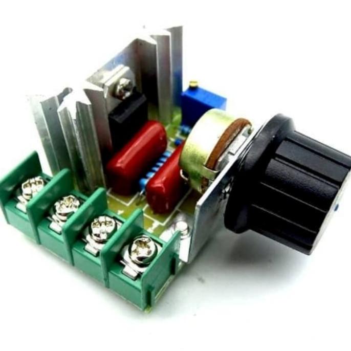 Dimmer AC 220vA 2000w PWM AC speed controller pcmelektrob9090 Murah