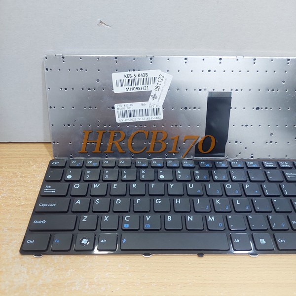 Keyboard Asus A43 A43E A43U A43Sj K43 K43Sj X43U A44H Frame -HRCB