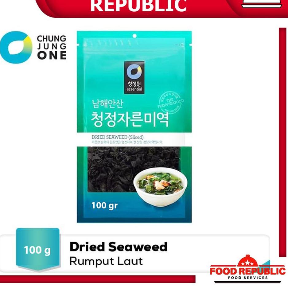 

Deals DRIED SEAWEED 100 GR RUMPUT LAUT KERING DAESANG MIYEOK CHUNG JUNG ON