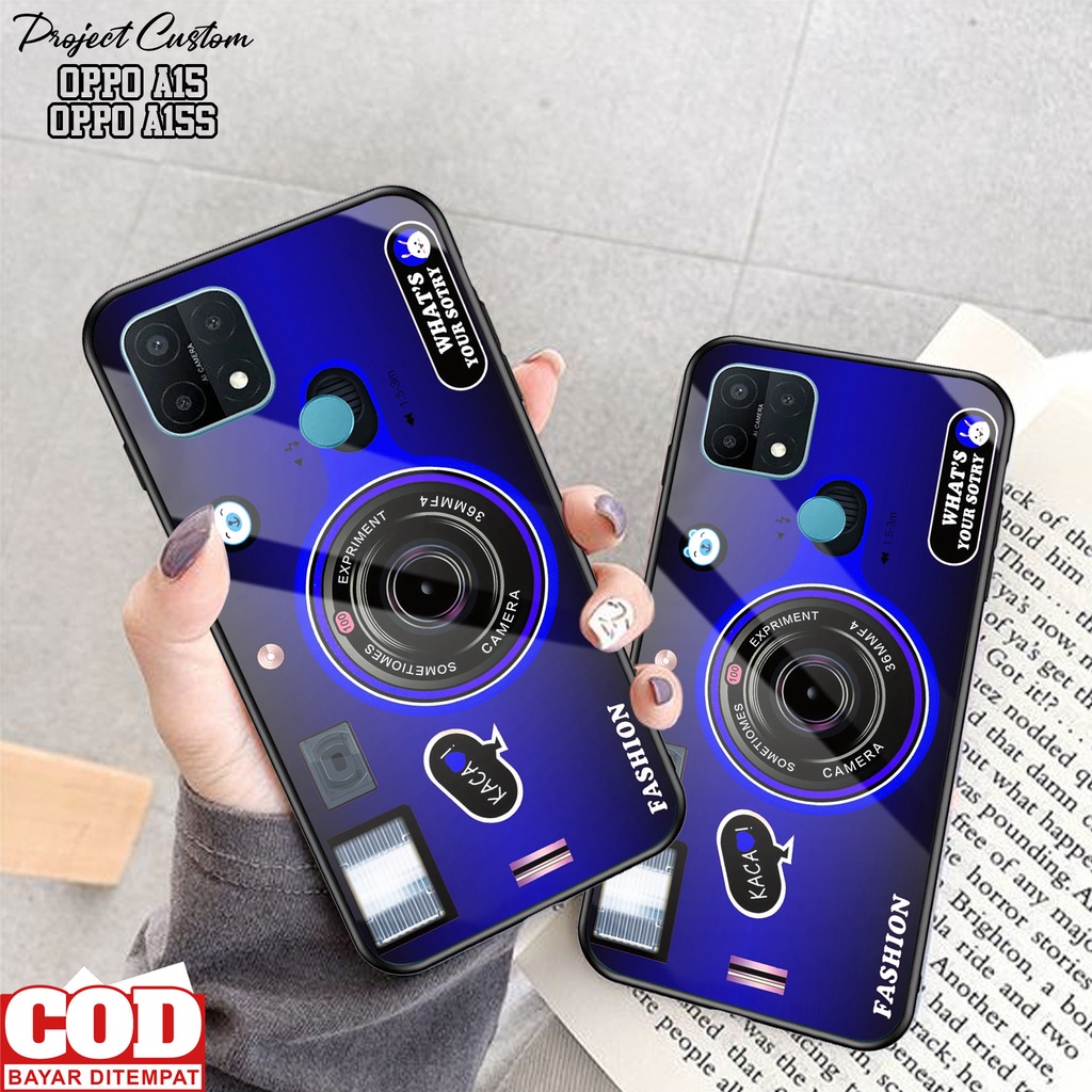 Case OPPO A15 / OPPO A15S - Casing OPPO A15S / OPPO A15 Terbaru [ CMR-03 ] Kesing OPPO A15 - Silikon