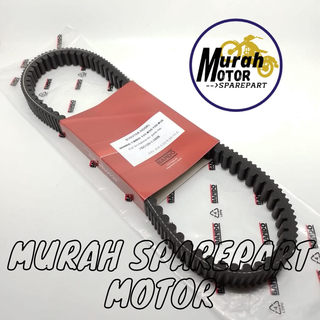 V-BELT VANBELT BELT VARIO 150 LED 2015 2021 K36 ASLI BANDO ORIGINAL