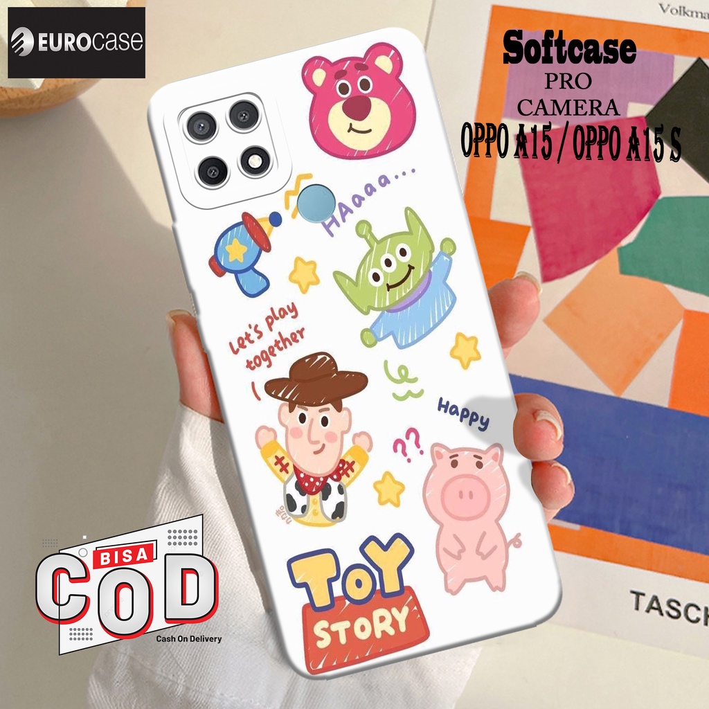 Soft Case Pro Camera Hp OPPO A15/A15S  Terbaru - Casing Hp  OPPO A15/A15S - Euro Case - Fashion Case