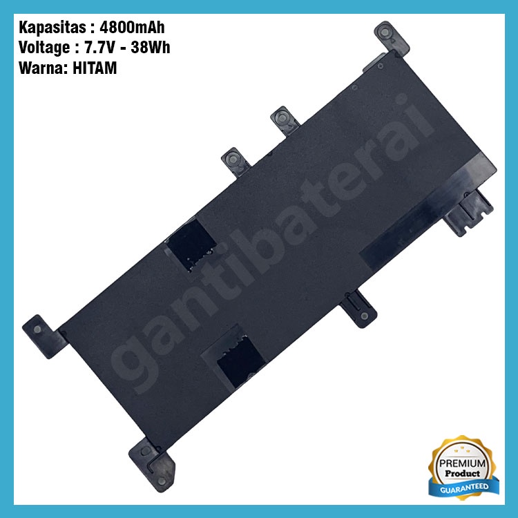 Baterai Laptop ORI ASUS A442 A442U A442UF A442UR C21N1638