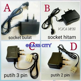 MOBIL REMOT CHARGER BATERAI RC REMOTE CONTROL ADAPTOR BATRE BATERE
