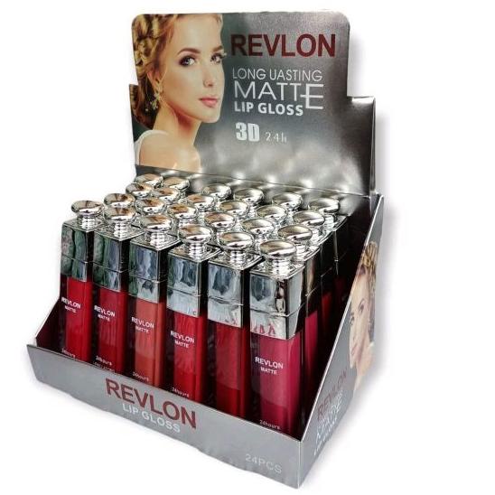 PER BOK 24 PCS | Lip Gloss Revlon Matte 3D Lipgloss