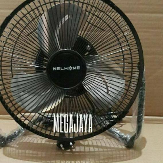 ➹ Welhome blower  kipas angin meja besi deskfan metal series ✷