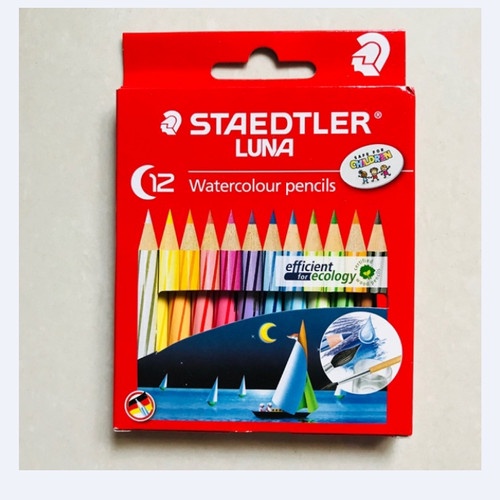 

Pensil Warna Luna Staedtler Watercolour 12 pcs Pendek