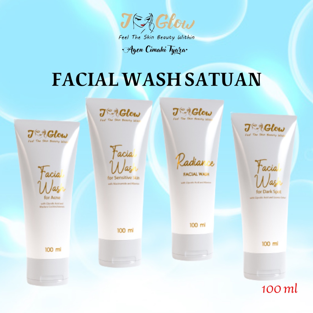 Jglow Skincare Jglow Facial Wash Jglow Perawatan Wajah Jglow Skincare