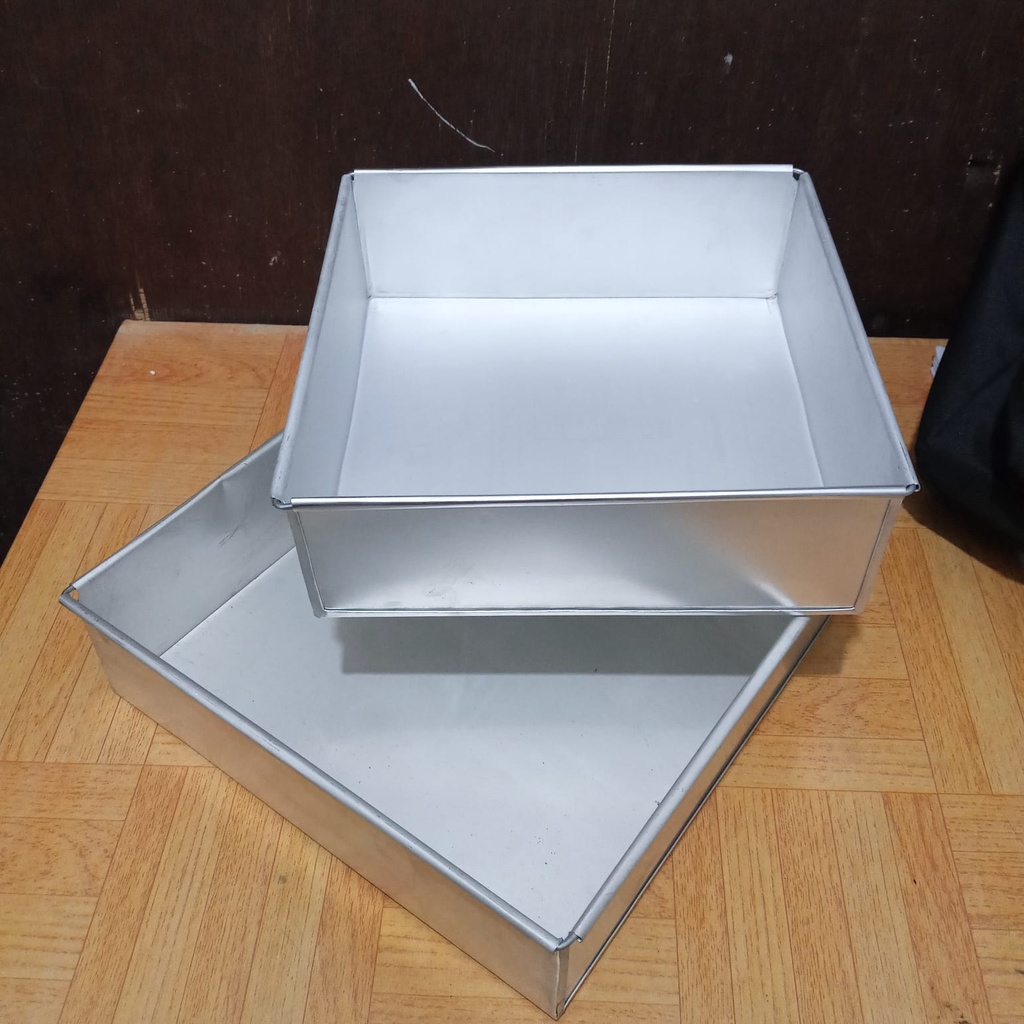 Alumunium Loyang Kue Bolu Kotak Loyang Kue Kotak Loyang Kue Bolu Kotak Murah