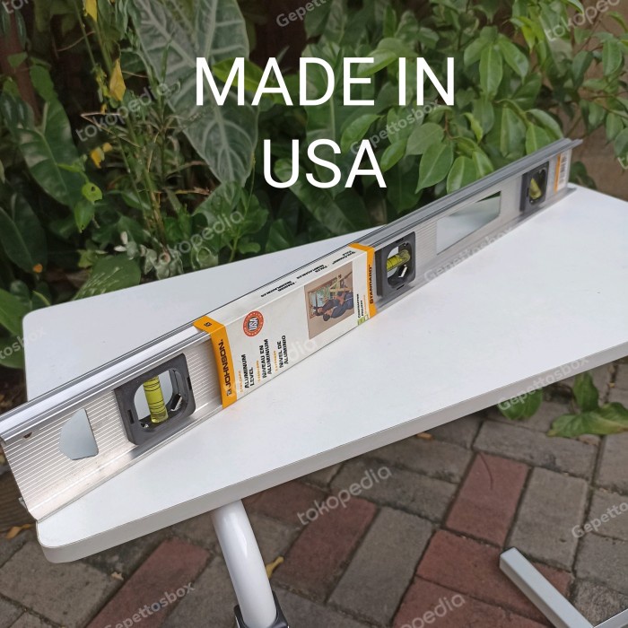 Waterpass aluminium 60cm Johnson USA alumunium 60 cm 24inch