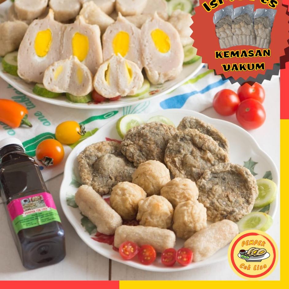 

✿ PEMPEK PALEMBANG KECIL PAKET CAMPUR 40PCS + CUKO PEMPEK FROZEN EMPEK EMPEK PALEMBANG MAKANAN BEKU ✤