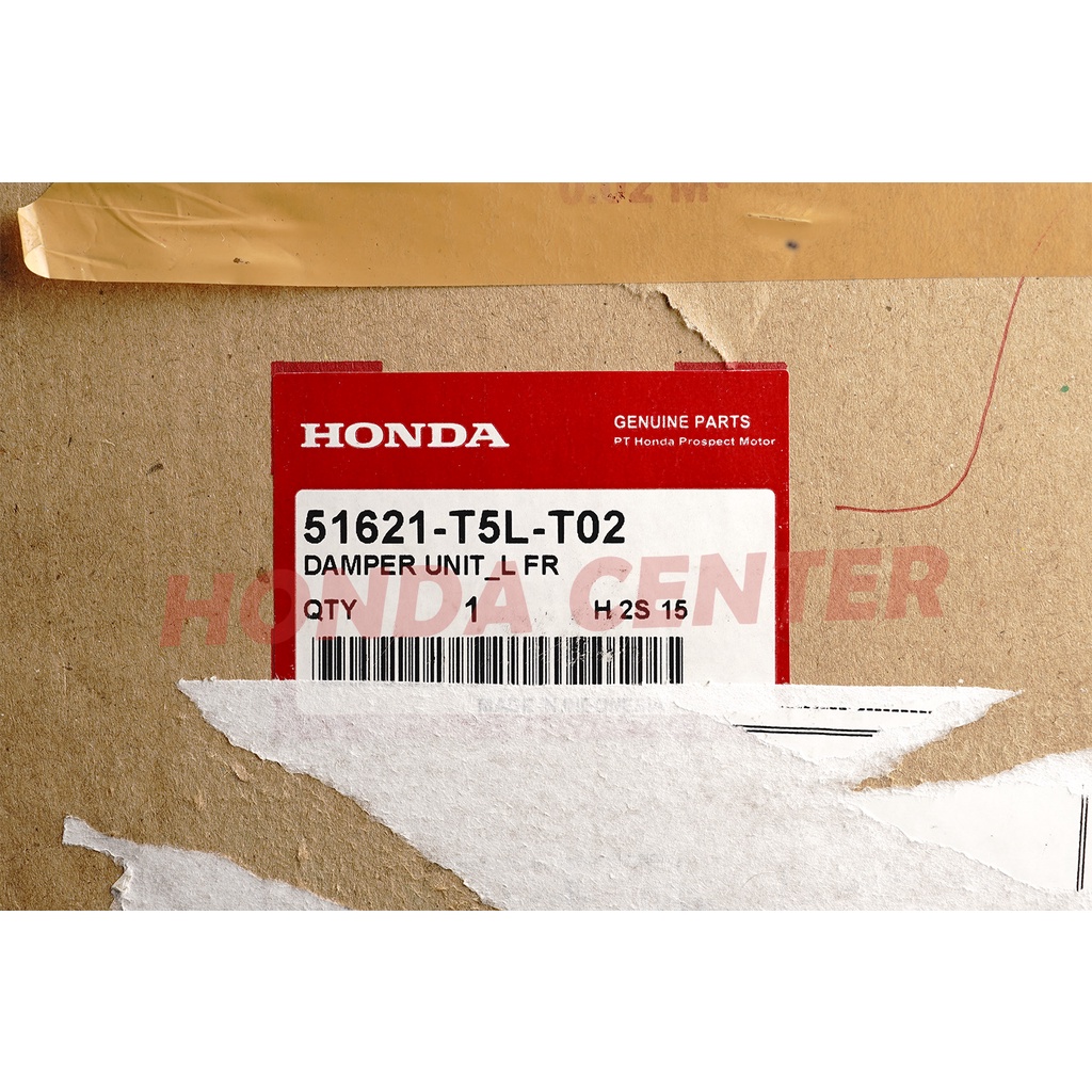 original honda,absorber shockbreker shock depan honda jazz gk5 2015 2016 2017 2018 2019 2020 2021