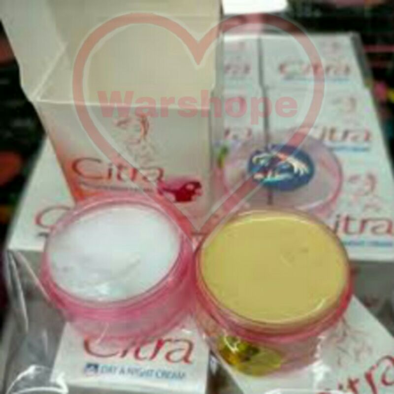 Cream Wajah Citra Susun Mutiara 2in1 Siang Malam
