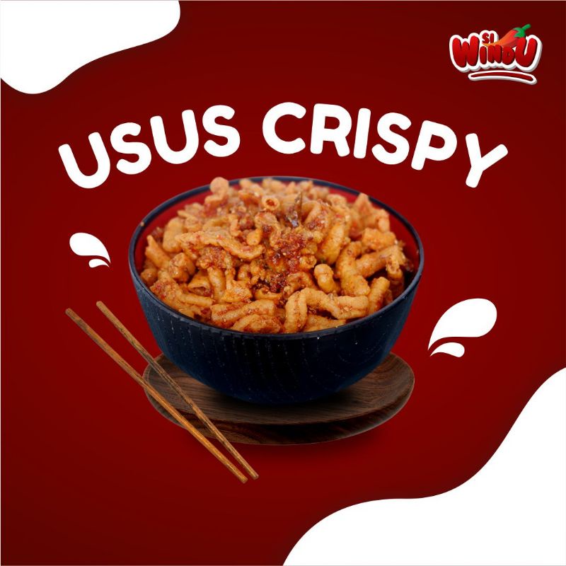 

Usus Crispy Siwindu 150gr