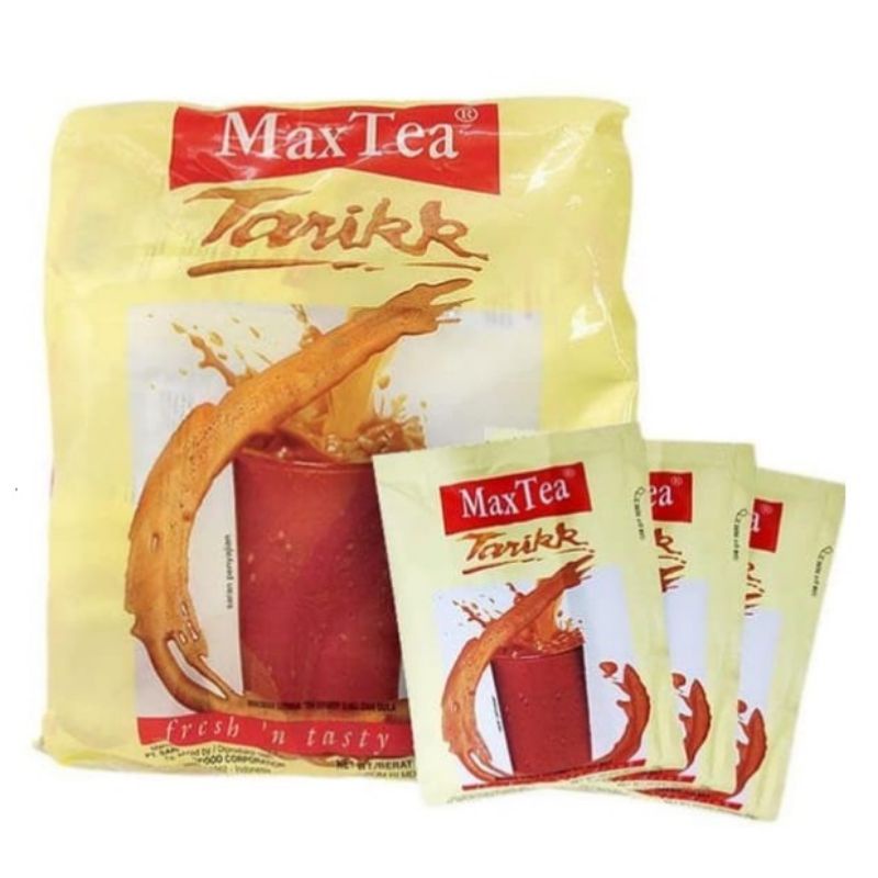 

Teh tarik Maxtea per renceng isi 10 sachet