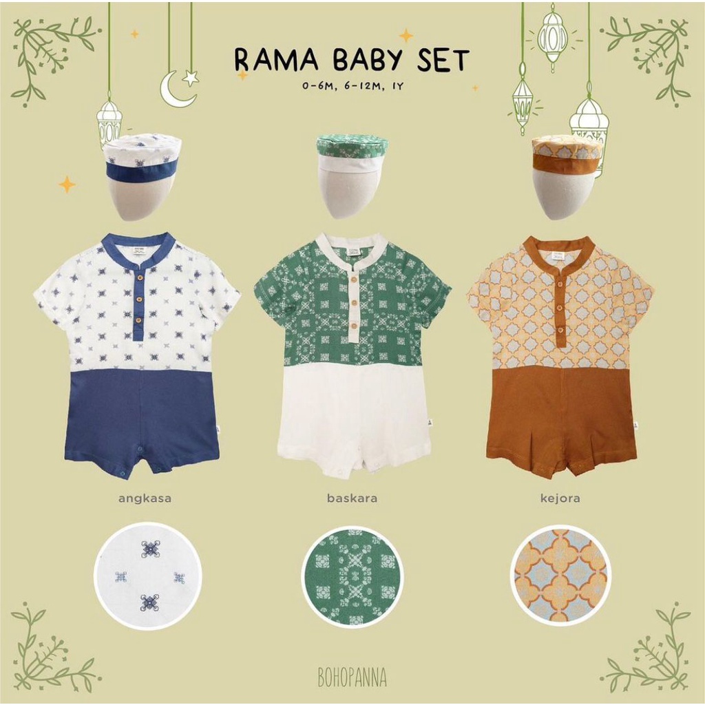 BOHOPANNA RAMA BABY SET