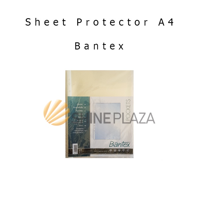 

Zyd Sheet Protector A4 Bantex - PP Pocket A4 Bantex