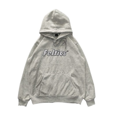 Jaket hoodie Feltics latin logo / hoodie fullover fleece / sweater hoodie unisex