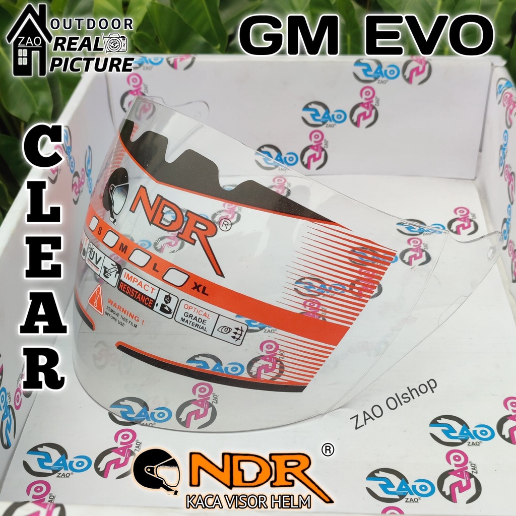 Kaca Helm | Visor | GM EVOLUTION by NDR helmet gm evo