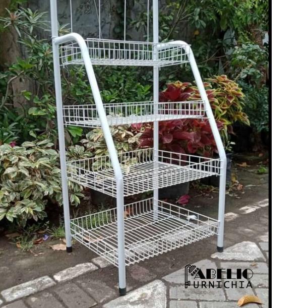 ❃ PROMO Rak Chiki 4 Susun Serbaguna / Rak Roti / Keranjang Roti / Keranjang Susun 4  / Keranjang sna