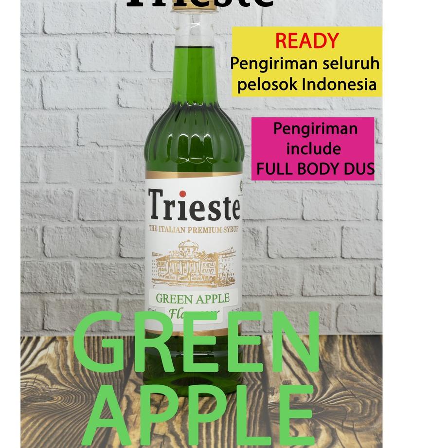 

✭ TRIESTE SYRUP GREEN APPLE ℮