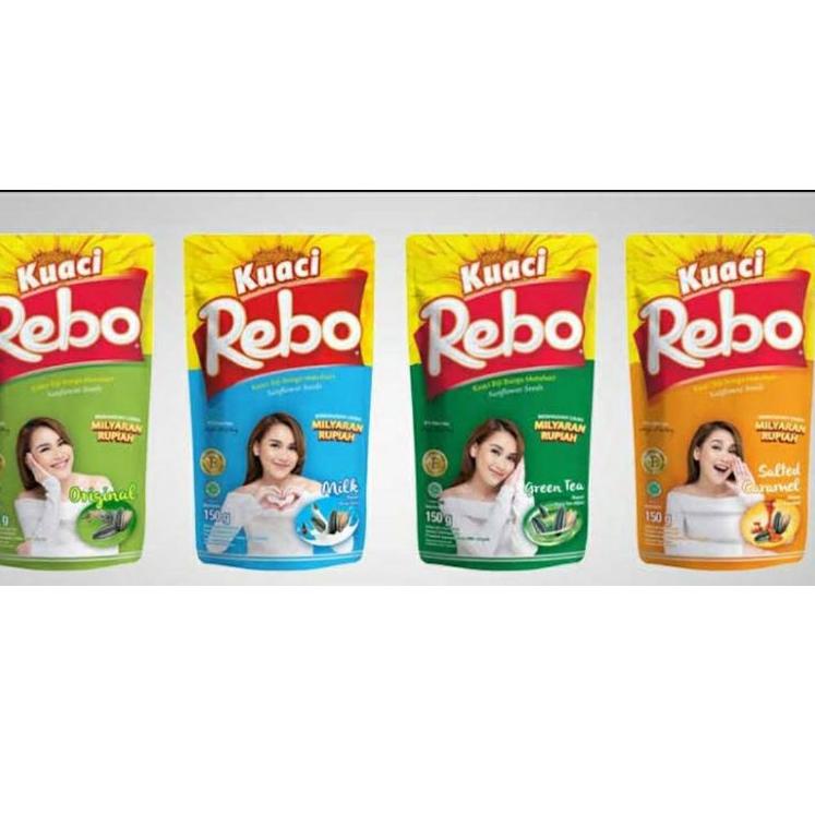 

Termurah Kuaci Rebo 150 gr All Varian Kwaci Bunga Matahari Original Caramel Green Tea Milk