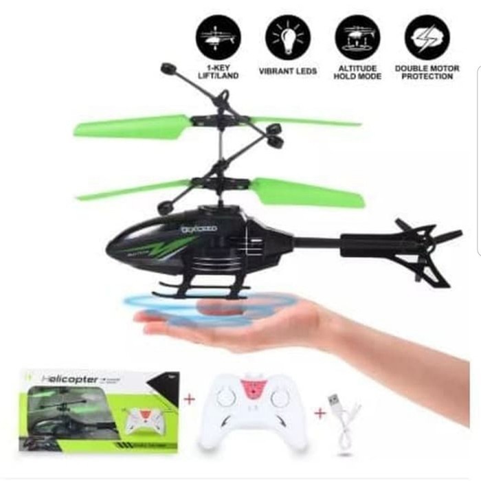 Terlaris Mainan Rc Helikopter Sensor Tangan - Mainan Rc Pesawat Helikopter