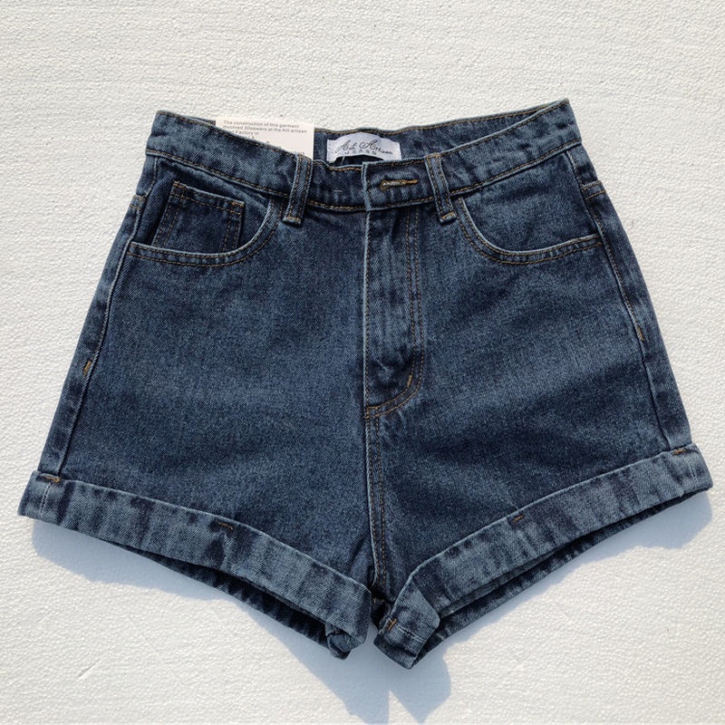 【Cewek_id】celana jeans pendek wanita hotpants highwaist cewek stretch denim korean kekinian 2023