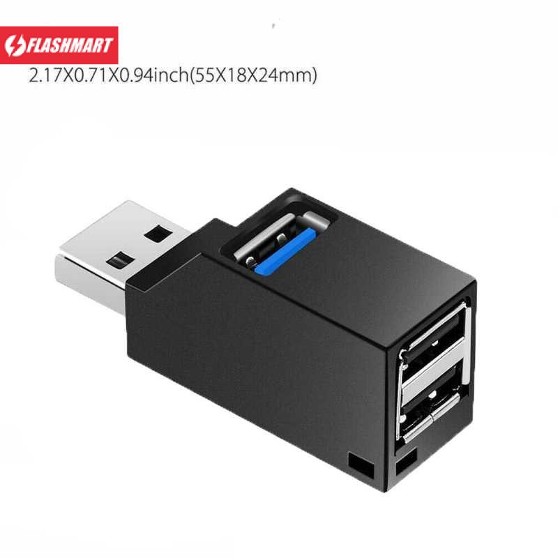 Flashmart Mini USB Hub Super Speed USB 3.0 3 Ports - ZG1063